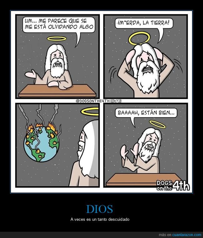 dios,olvidando,tierra