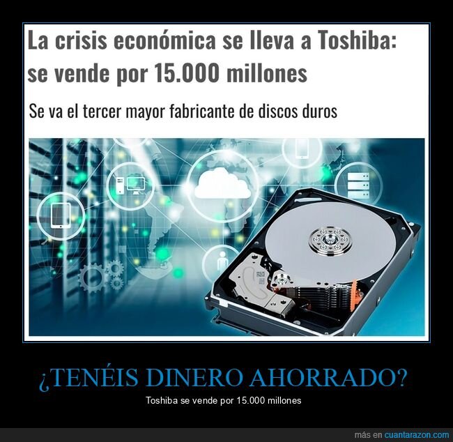 toshiba,crisis,vender