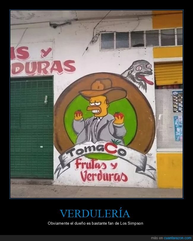 verdulería,tomaco,simpsons