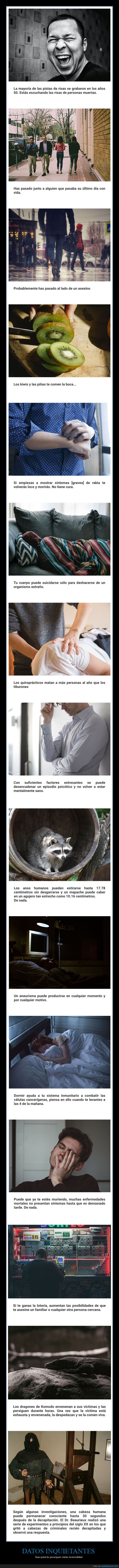 datos inquietantes,curiosidades