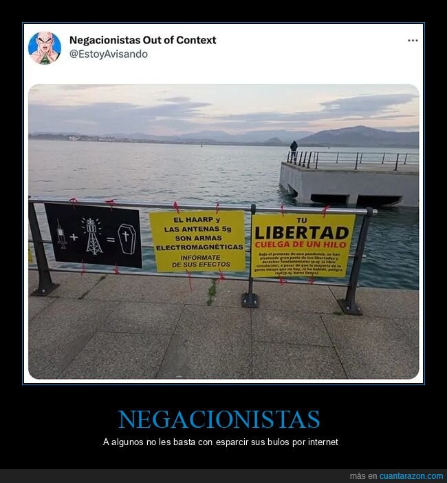 negacionistas,carteles