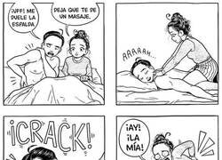 Enlace a Intentando aliviar el dolor de espalda