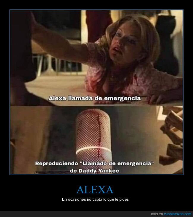 alexa,llamada de emergencia,daddy yankee