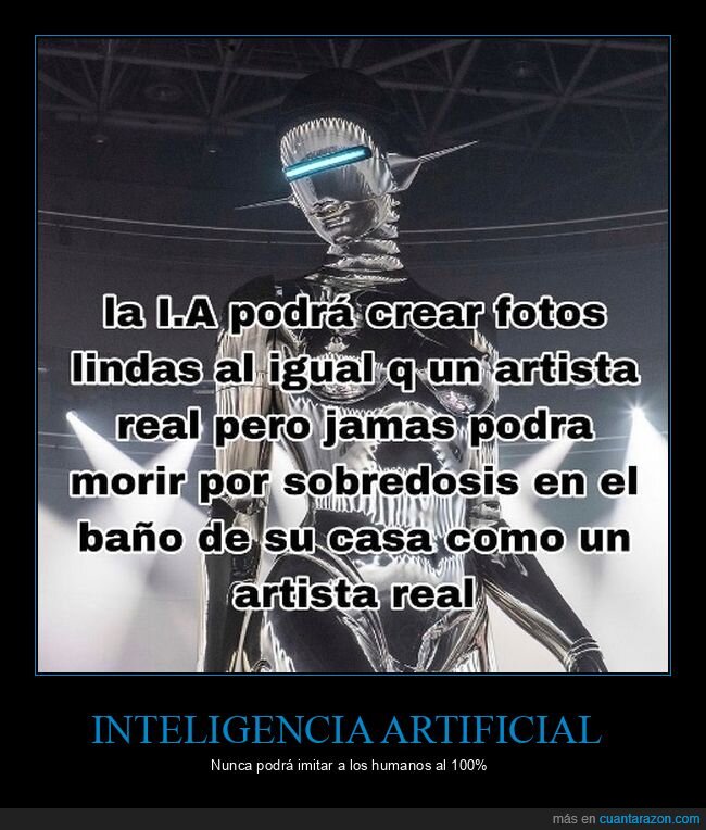 inteligencia artificial,morir,sobredosis,artistas