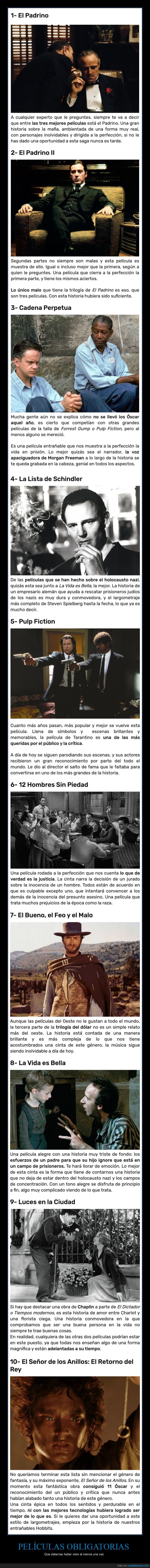 películas,obligatorias