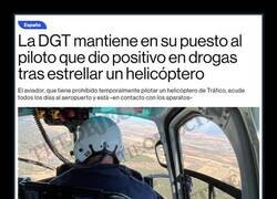 Enlace a parece que no le salió demasiado caro estrellar el helicóptero...