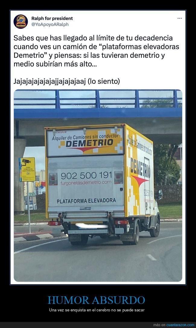 demetrio,plataformas elevadoras