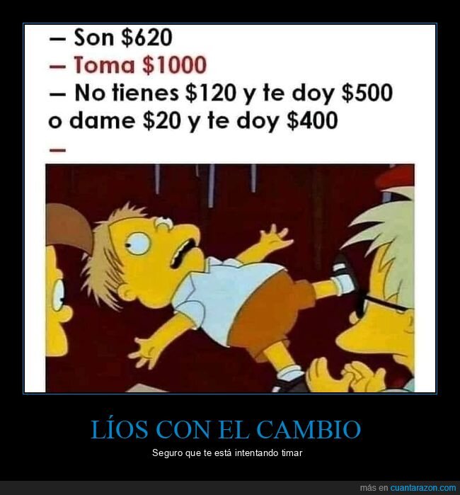 dinero,cambio