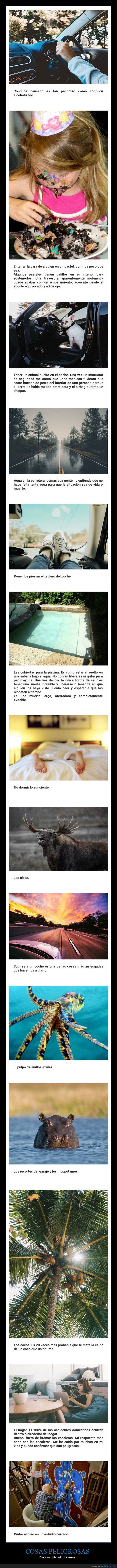 cosas peligrosas,peligros