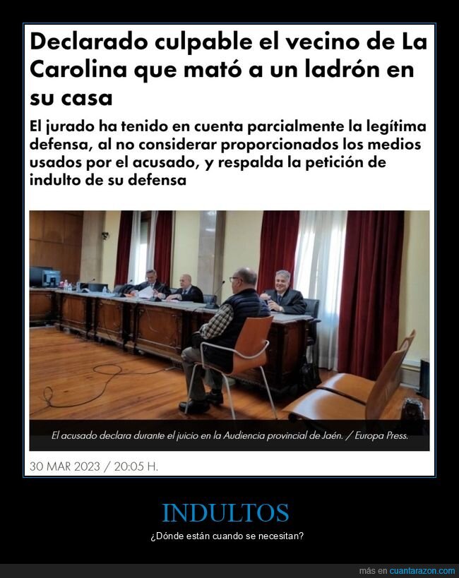 ladrón,matar,culpable