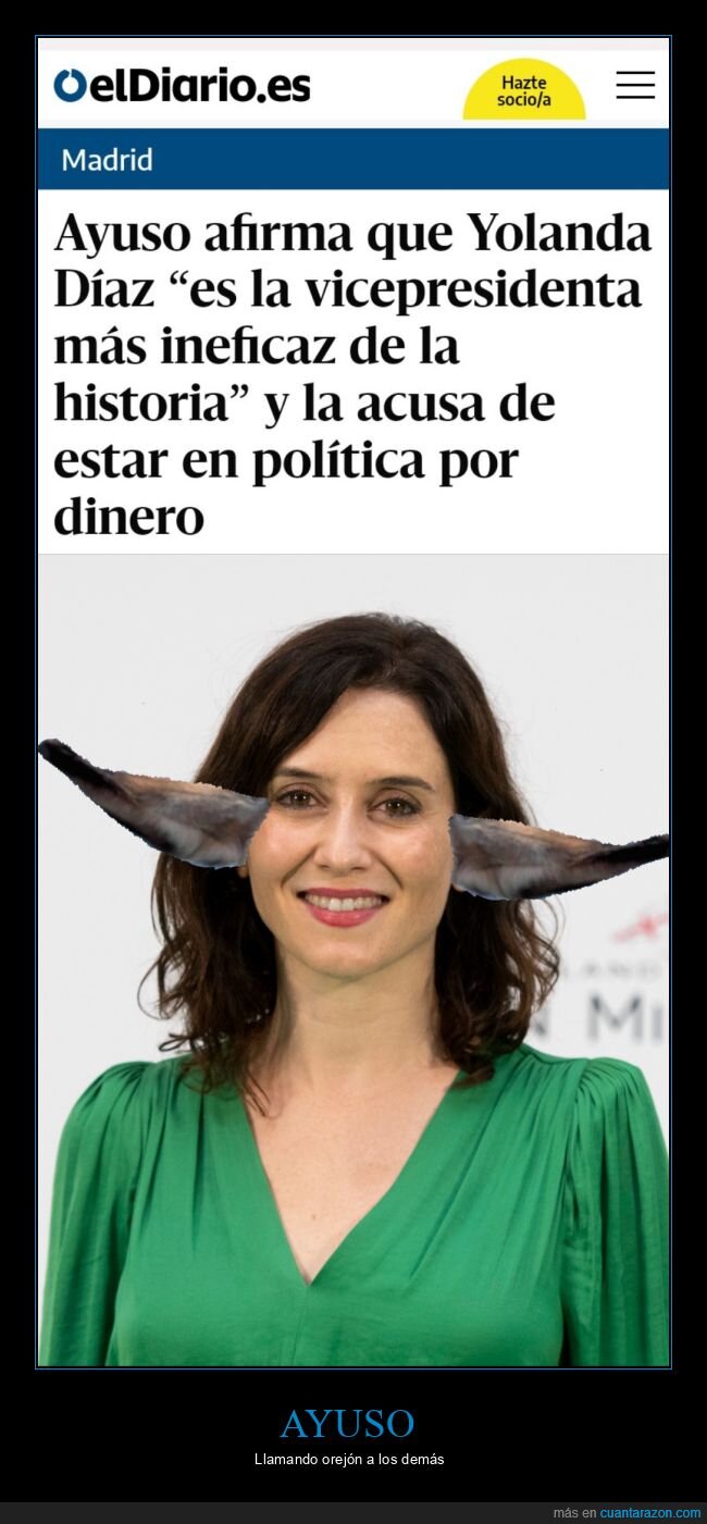 ayuso,yolanda díaz,políticos