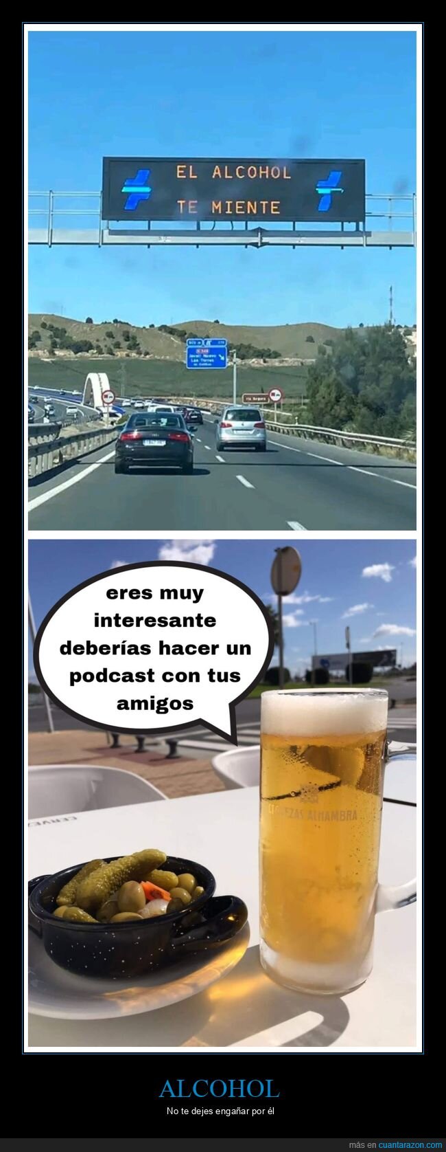 alcohol,mentir,dgt,podcast