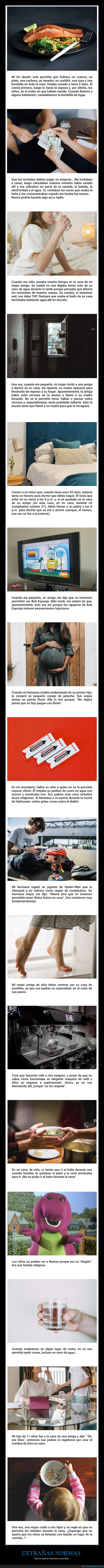 normas,extra&ntilde;as,padres,hijos