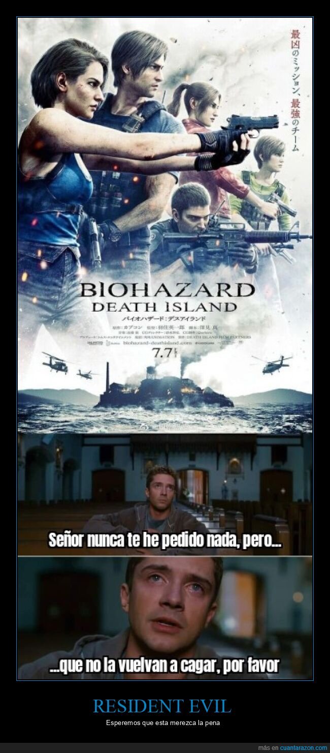 resident evil,película