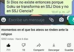 Enlace a Jaque mate, ateos