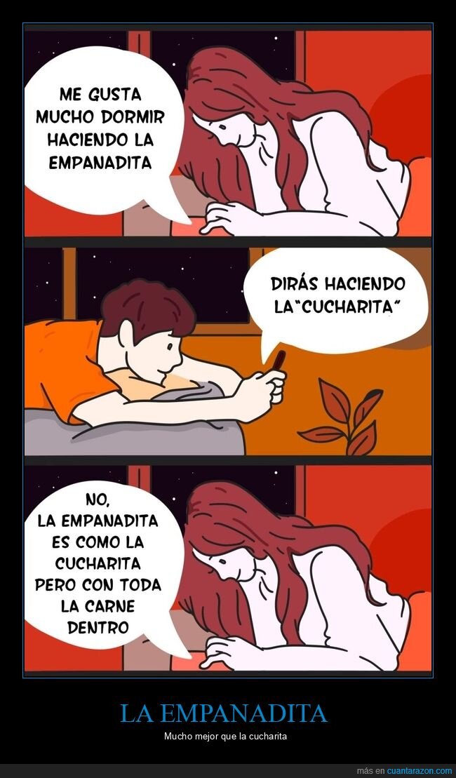 empanadita,cucharita,dormir