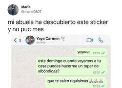 Enlace a Abuelas con Whatsapp