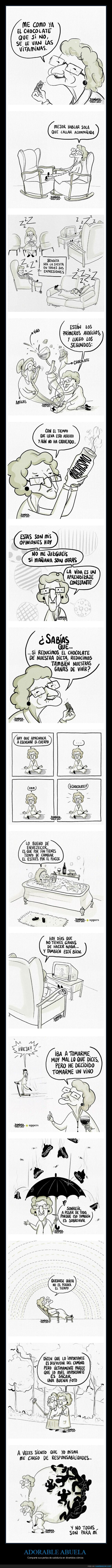 abuela,sabiduría,cómics