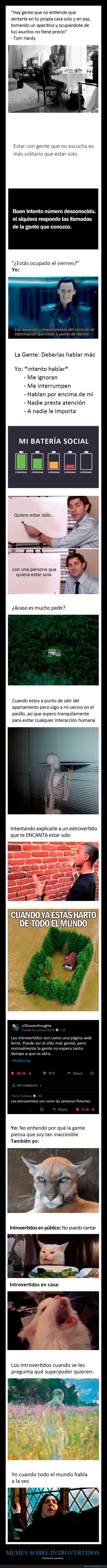 introvertidos,memes