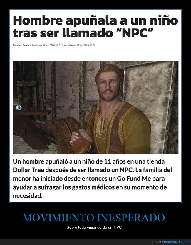 apuñalar,niño,npc,wtf