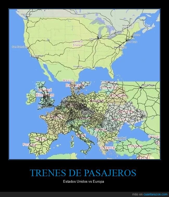 curiosidades,eeuu,europa,mapas,trenes