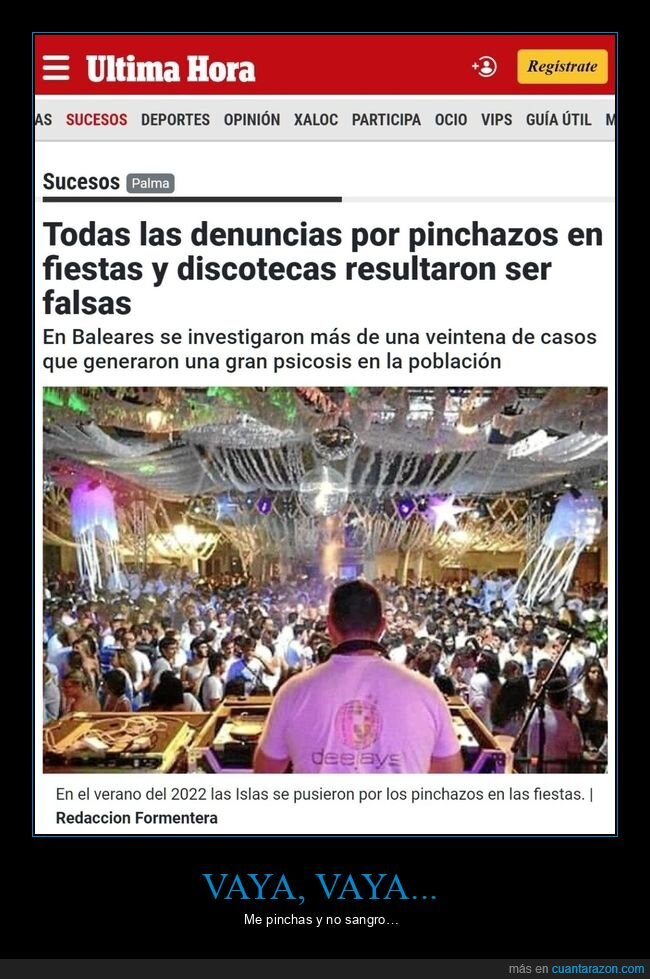 denuncias,pinchazos,falsas