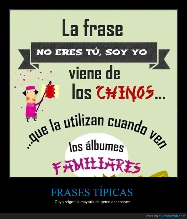 álbumes familiares,chinos,no eres tú,soy yo