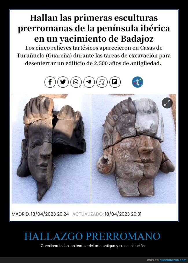 esculturas prerromanas,hallazgo