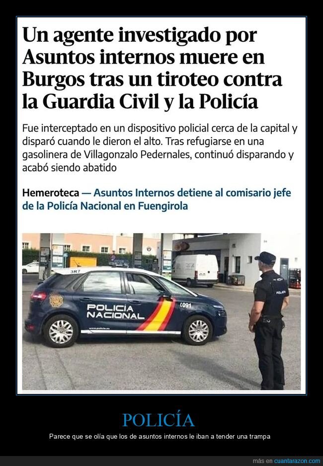 asuntos internos,policía