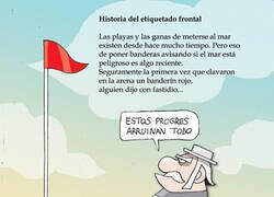Enlace a De cuando se pusieron las banderas en las playas