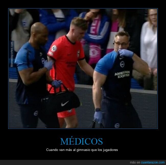 médicos,gimnasio,jugadores