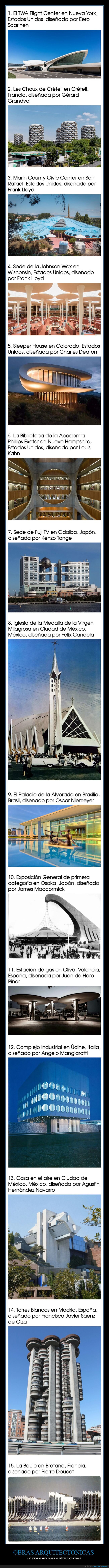 obras arquitectónicas,edificios