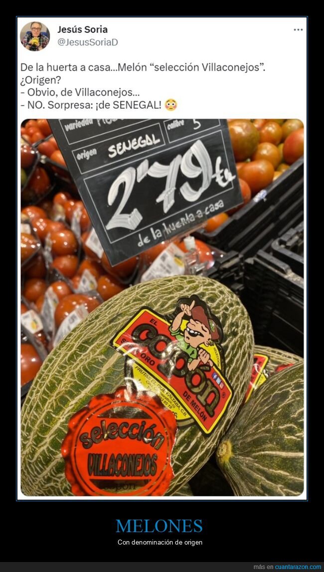 melón,origen,villaconejos,senegal