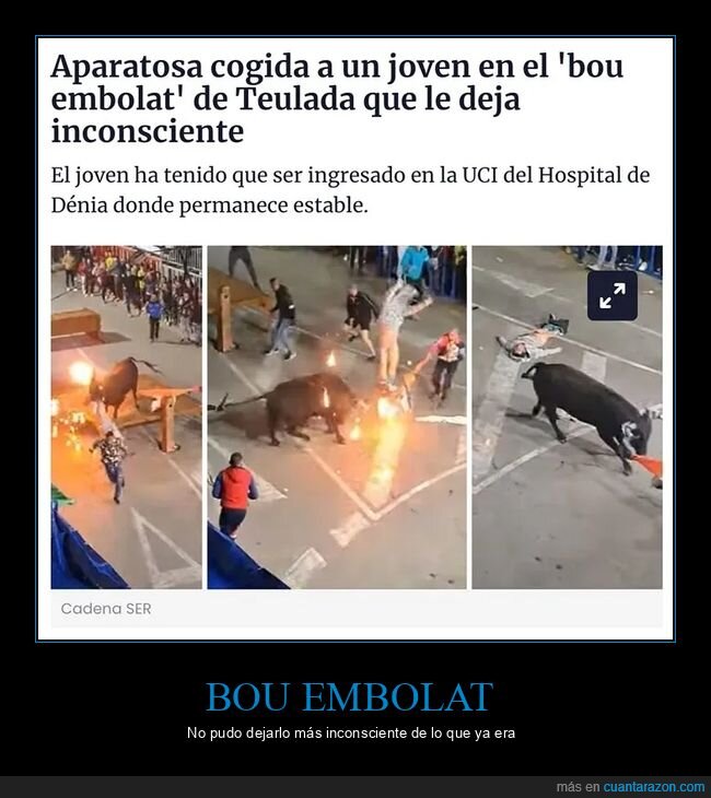 bou embolat,toros