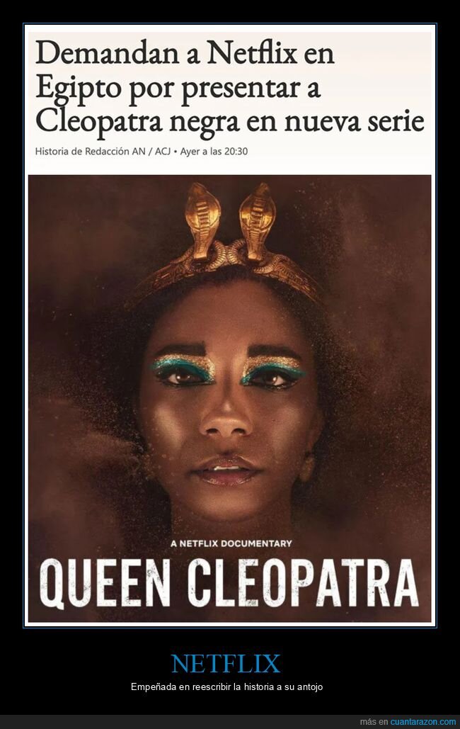 cleopatra,demanda,disney,egipto,especial,netflix,retraso