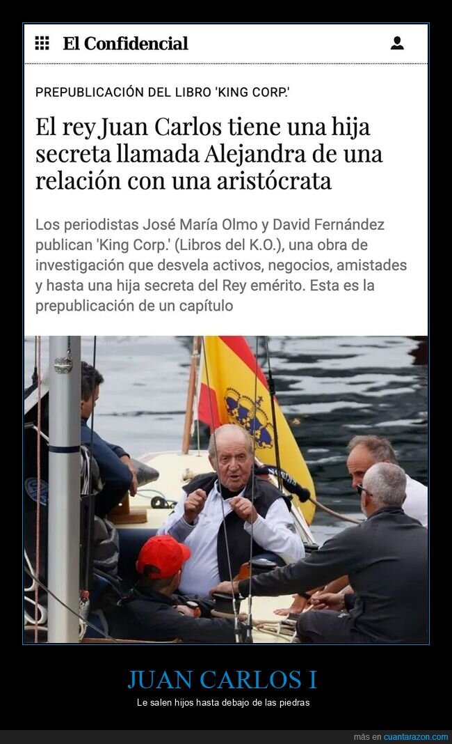 hija secreta,juan carlos i