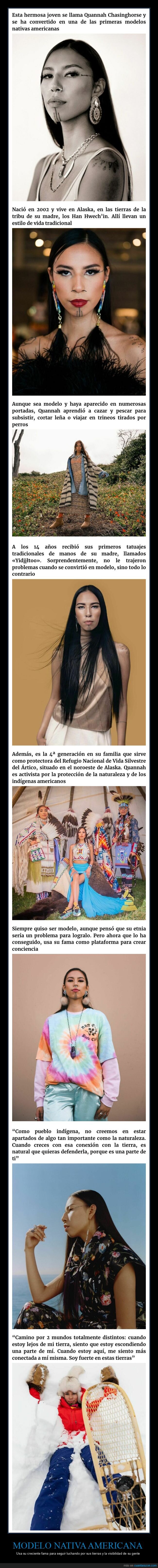 modelo,nativa americana