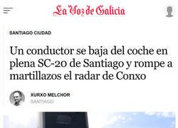 Enlace a Le pilló en un mal día...