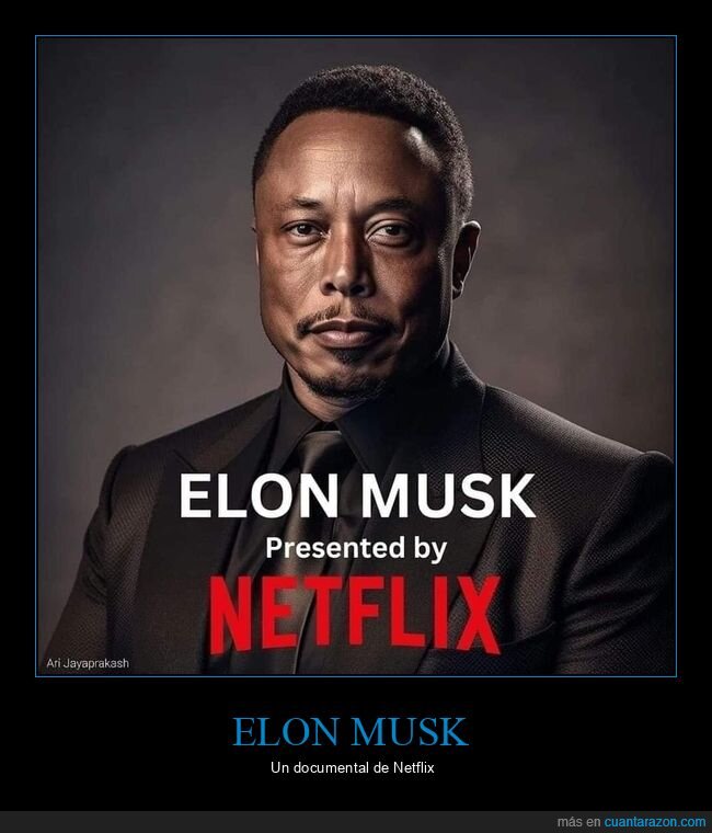 elon musk,netflix,negro