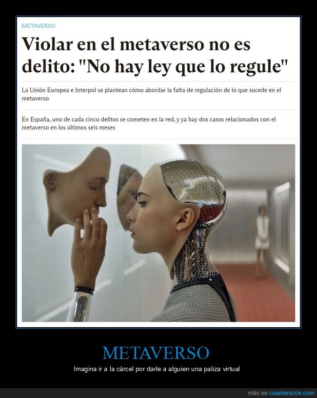 metaverso,delitos,ley,regular