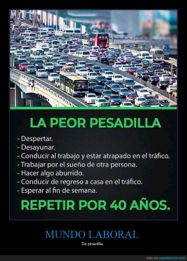 pesadilla,trabajo,repetir