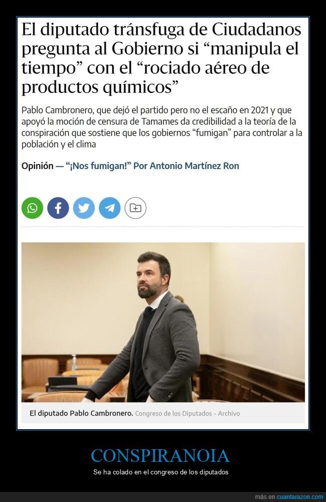 diputado,conspiranoicos,políticos