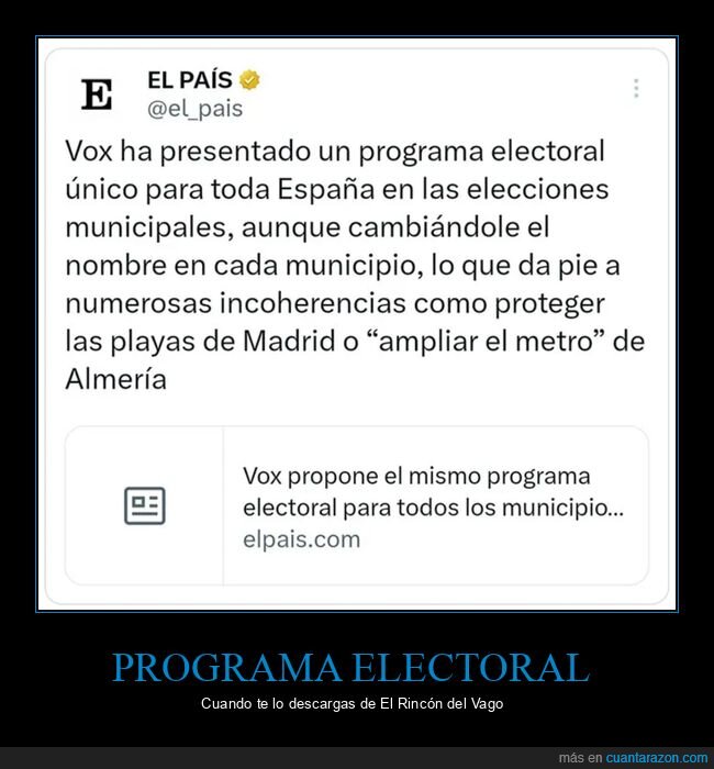 políticos,programa electoral,vox