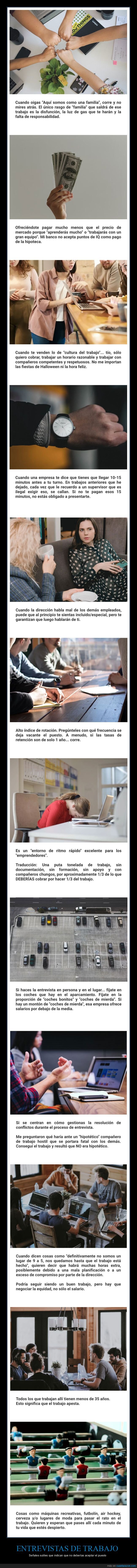 entrevistas de trabajo,señales,aceptar,trabajo