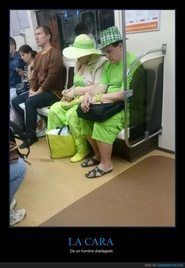 cara,conjuntados,metro,pareja