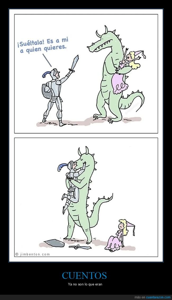 caballero,dragón,princesa