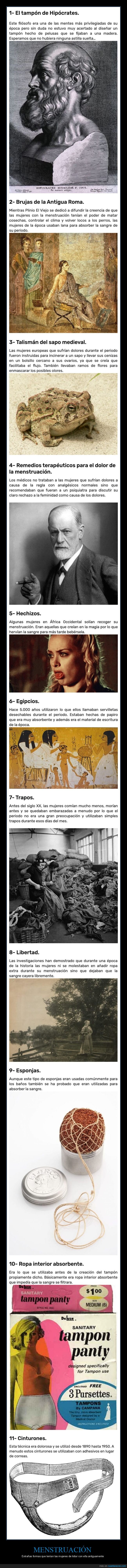 menstruación,historia,curiosidades
