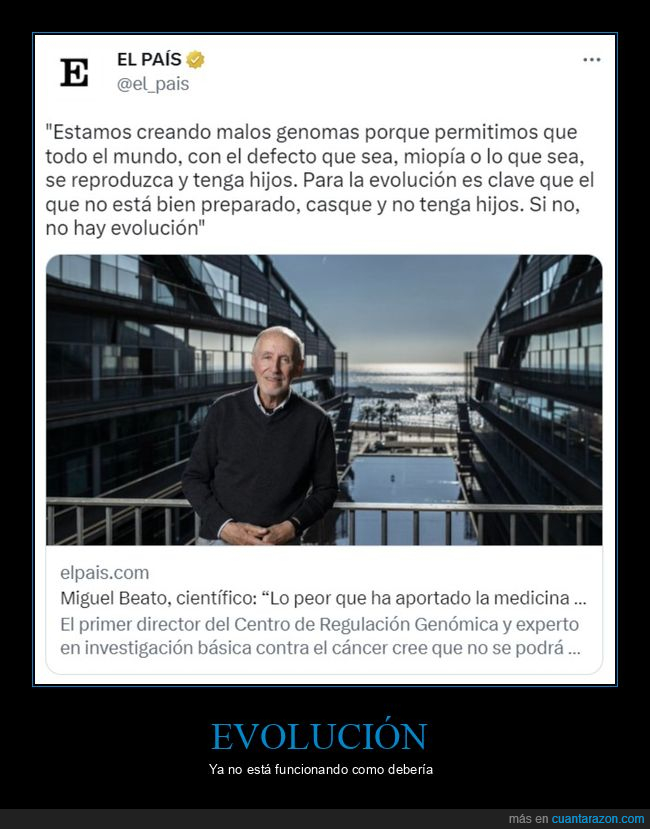 genomas,evolución,morir,hijos