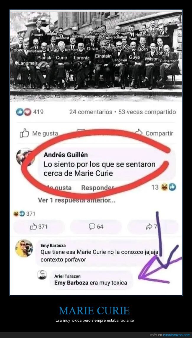 comentarios,marie curie,tóxica