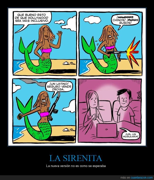 la sirenita,inclusivos